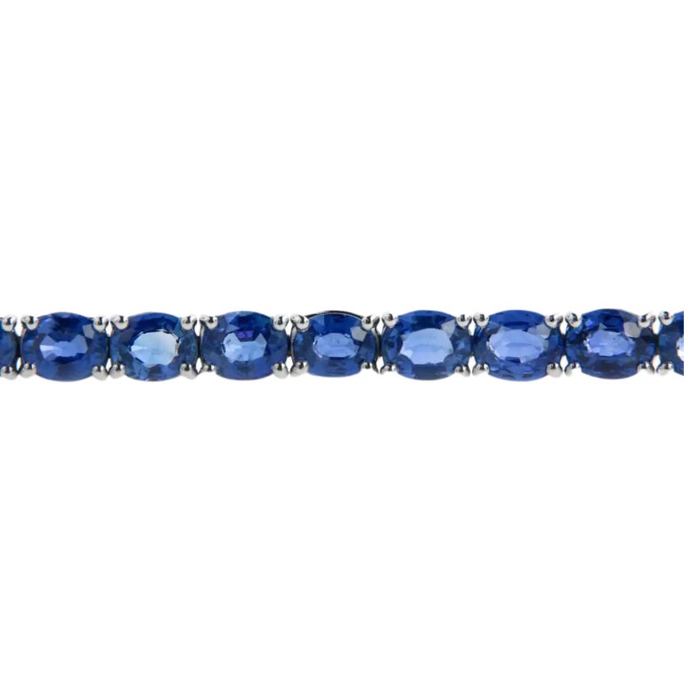 Cornflower Blue Tennis Bracelet