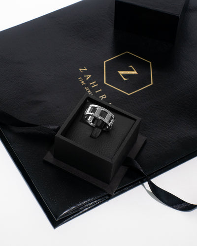 Mens Link Ring