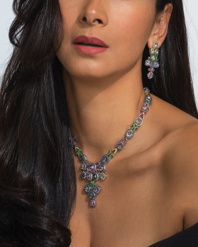 Burmese Sugarloaf Sapphire Earrings