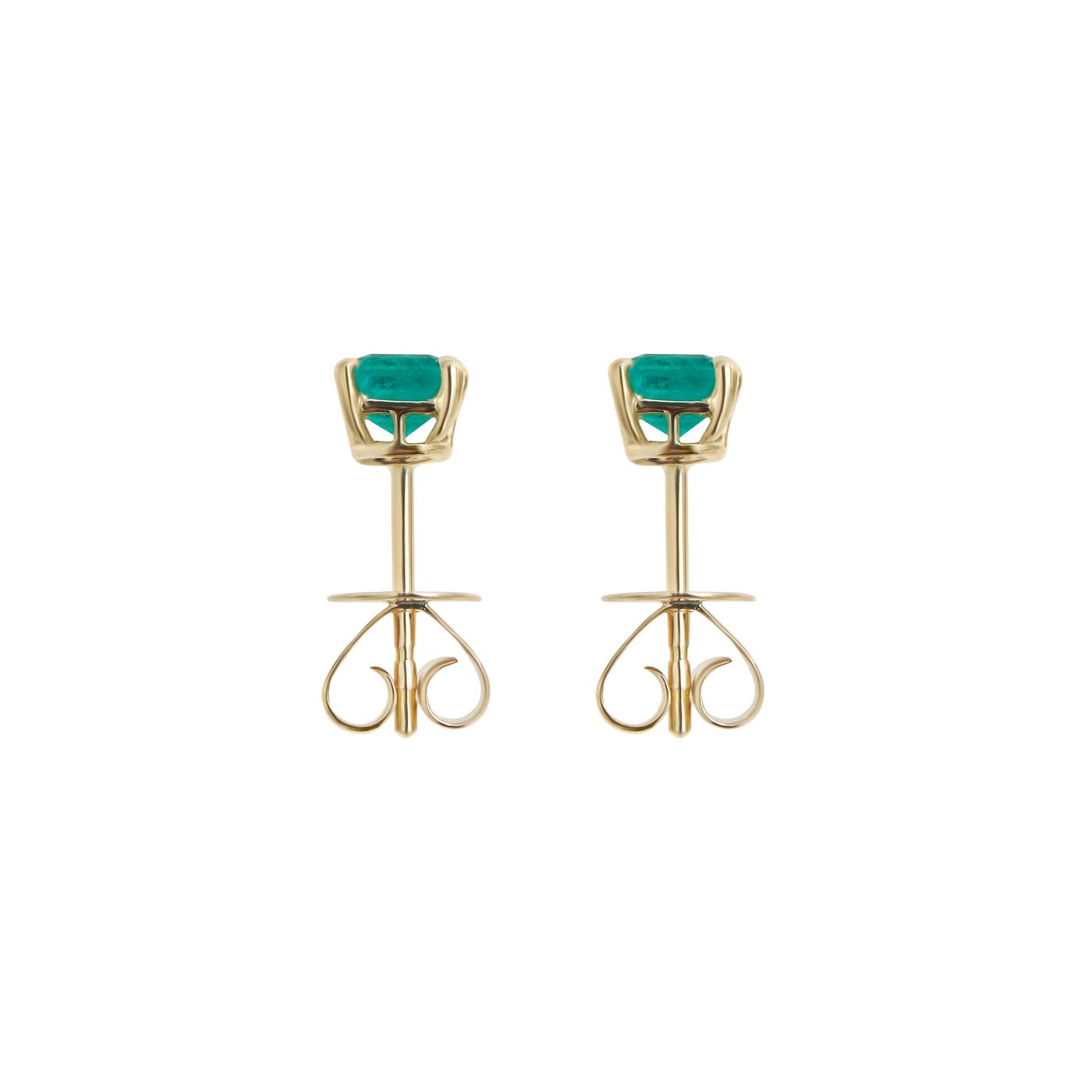 Columbian Emerald Studs