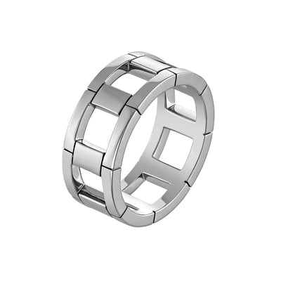 Mens Link Ring