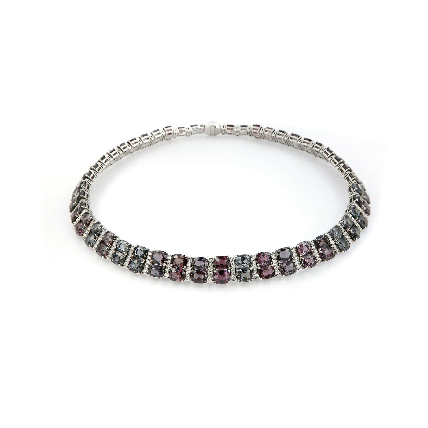 Spinel & Diamond Necklace