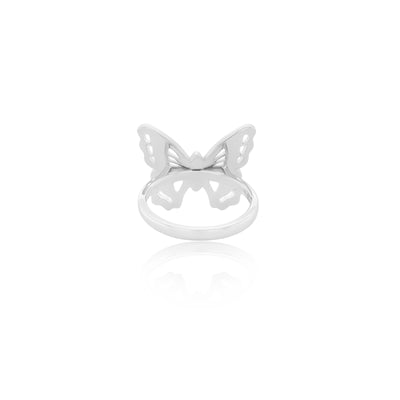 Pave'd Diamond Butterly Ring