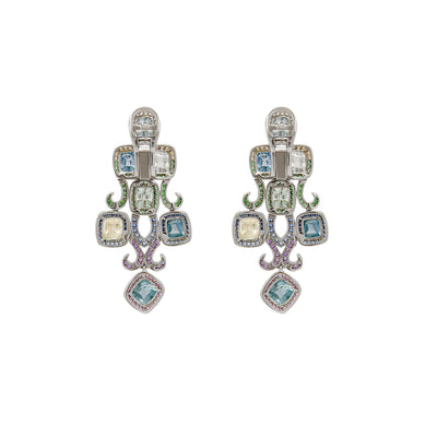 Burmese Sugarloaf Sapphire Earrings