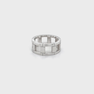 Mens Link Ring
