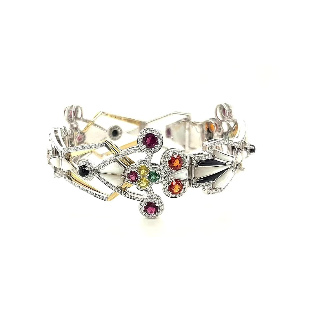 Geometric Cuff Bracelet