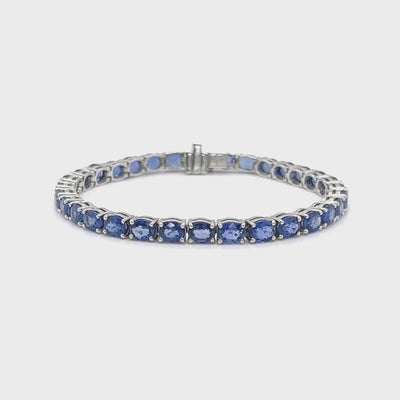 Cornflower Blue Tennis Bracelet