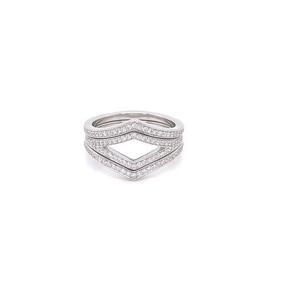 Pave Diamond Jacket Ring