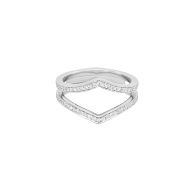 Pave Diamond Jacket Ring - zahirafinejewellery.