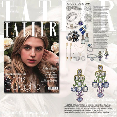 Burmese Sugarloaf Sapphire Earrings