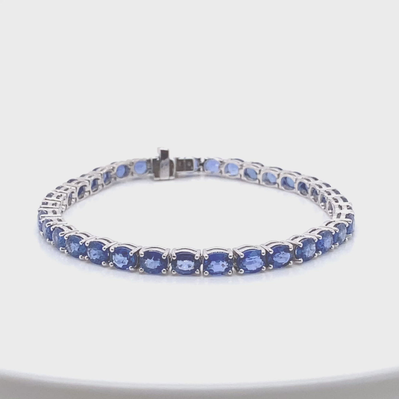 Cornflower Blue Tennis Bracelet