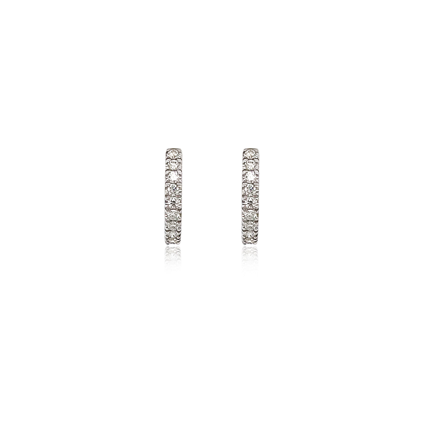 Medium Diamond Earrings