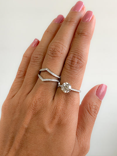 Pave Diamond Jacket Ring